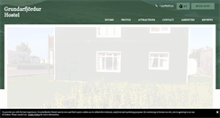 Desktop Screenshot of grundarfjordurhostel.com